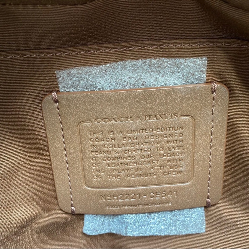 Coach X Peanuts Warren Belt Bag In Signature Canvas With Patches - Picture 6 of 10